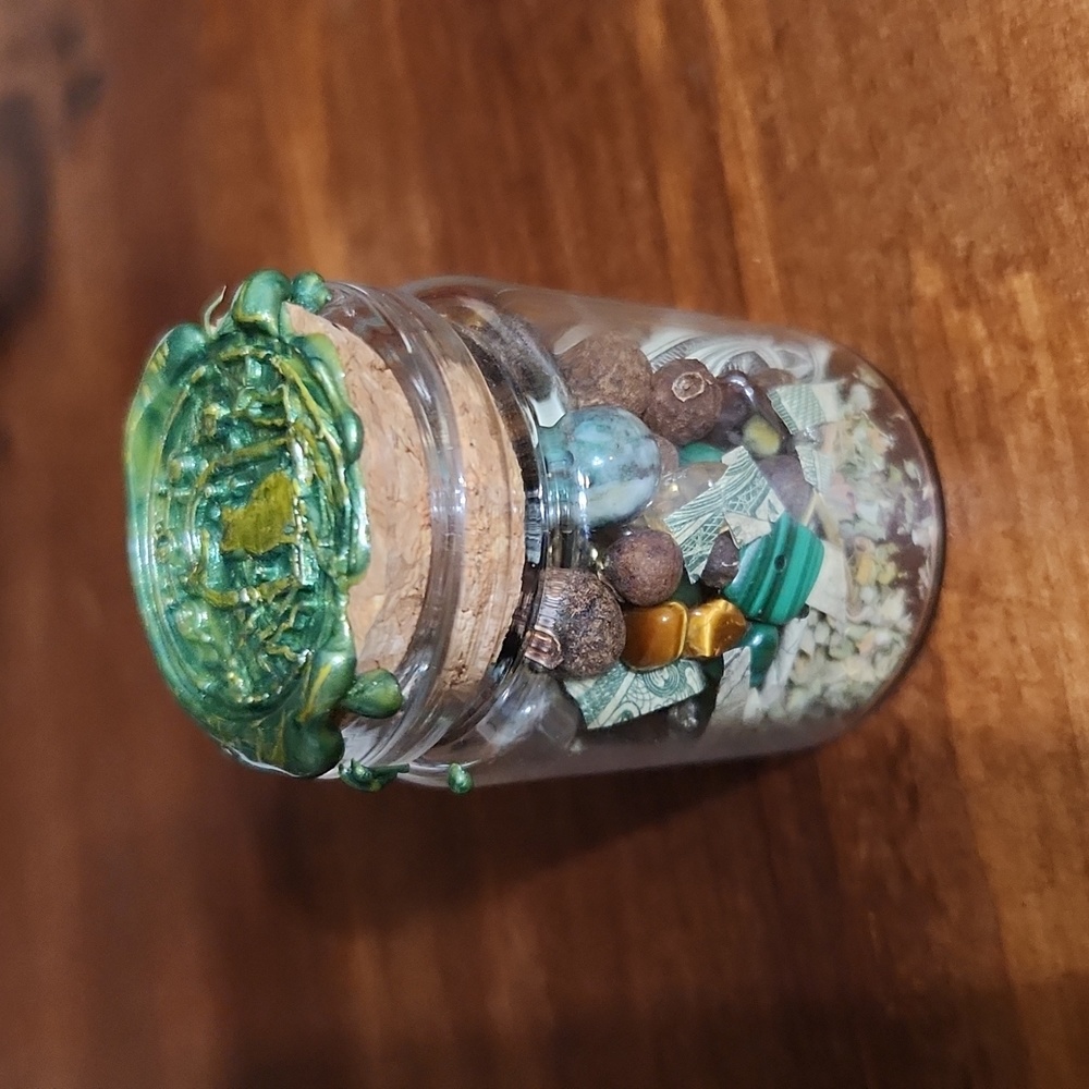 Money Manifestation 30ml Spell Jar